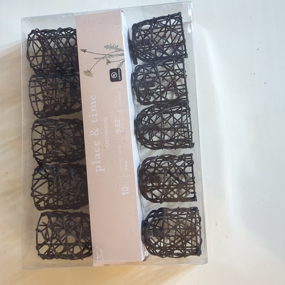 New Greenhouse Place and Time Clear String Lights 10 count - Picture 1 of 3